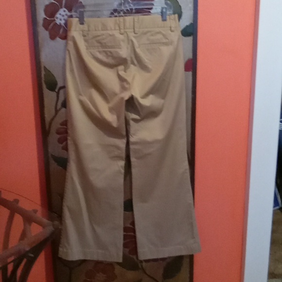 J. Crew 4 Short City Fit Tan Slacks - Picture 3 of 4